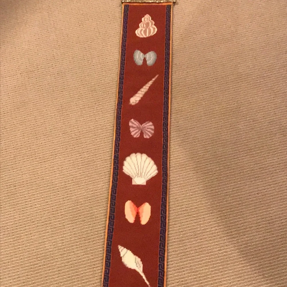 NEEDLEPOINT HANDMADE LONG 4 FEET & 11 INCHES LONG